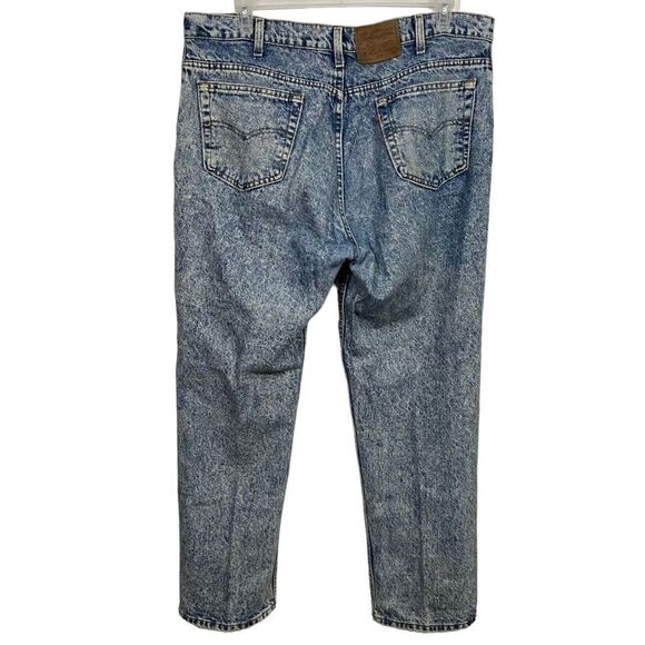 Levi’s 38x30 Vintage 540 Worn In Distressed Acid Wash Relaxed Jeans - Picture 2 of 4